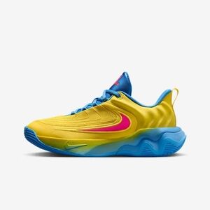 NIKE GIANNIS IMMORTALITY 4 YELLOW BLUE PINK WOMEN'S SIZE 8